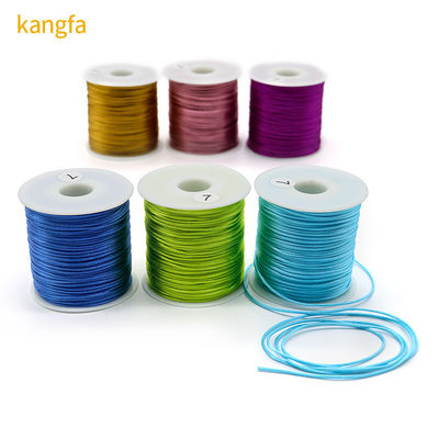 Colorful Nylon Satin for Chinese Knotting Silk Macrame Cord 100m or Customized Length