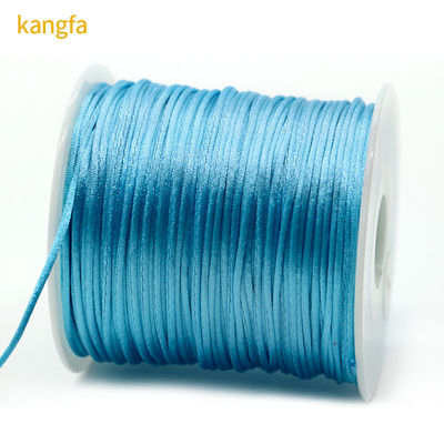 Colorful Nylon Satin for Chinese Knotting Silk Macrame Cord 100m or Customized Length