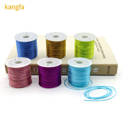 Colorful Nylon Satin for Chinese Knotting Silk Macrame Cord 100m or Customized Length