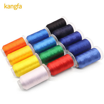 Low Shrinkage Various Color Packs of Polyester Embroidery Thread 5000M for All Machines