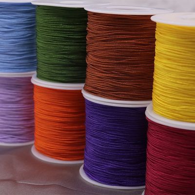 Waxed Thread Cord String Strap Necklace Rope Beads For Jewelry Making