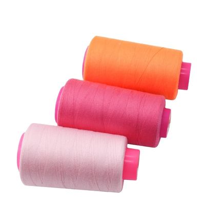 40/2 Jean Sewing Yarn Count Solid Color Spun Polyester Sewing Thread in 688 Rich Colors