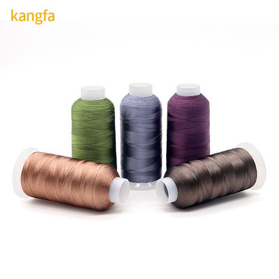 120d/2 Spun Polyester Viscose Rayon Embroidery Thread 100g Cone for Hand Embroidery