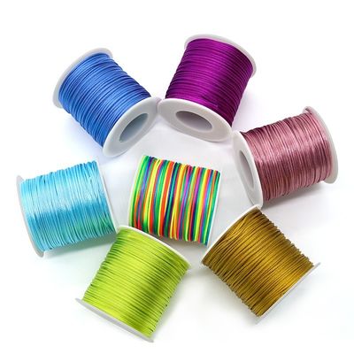 0.8mm Nylon Cord Thread UV Protected for Braiding Chinese Knot Macrame Bracelets