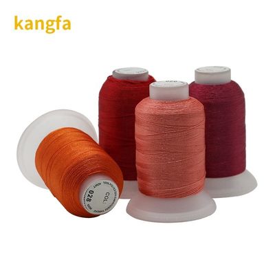 500m 120D/2 Polyester Embroidery Thread Set Kit with Transparent Cone and Small Cone