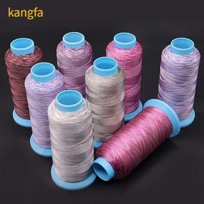 96 Colors Mixed Color 4000 Yards Polyester/Viscose 120D/2 Variegated Embroidery Thread