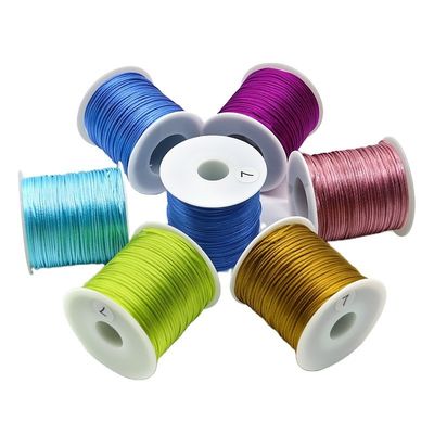 2mm Beading Bracelet Accessories Elastic Nylon Chinese Knot Line for Jewelry Making
