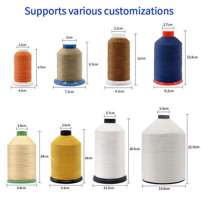 Weight g/ball 100G-275kg High Tenacity Nylon Bonded Sewing Thread Durable and UV-proof