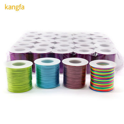 80m Chinese Knot Macrame String 1mm Diameter Polyester Cord Thread for DIY Jewelry Making