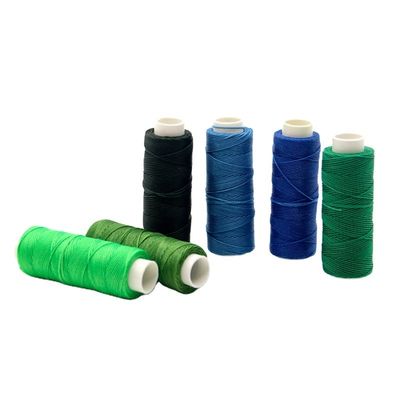 1mm 100% Polyester Leather Round Waxed Thread for Hand-sewn Leather Long-lasting