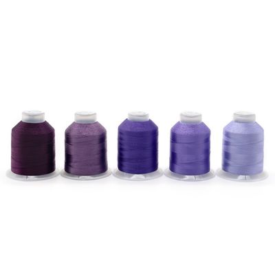 100% Polyester Mercerized Weaving Thread For Leather 210D/3