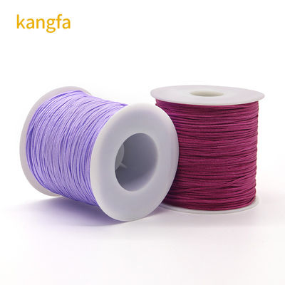 Nylon Braided Rope for Kumihimo Macrame Bracelet Chinese Knot Jewelry Making 1mm 1.5mm