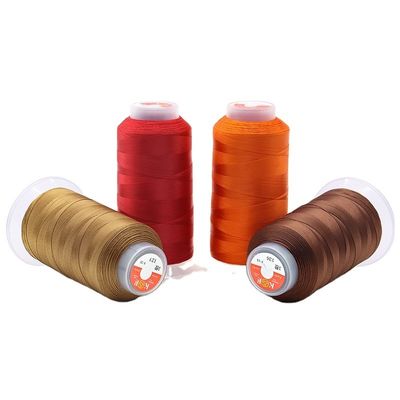 100g High Strength Bonded Polyester Thread for Football Bag Stitching Dyed Pattern
