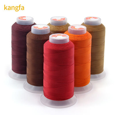 100g High Strength Bonded Polyester Thread for Football Bag Stitching Dyed Pattern