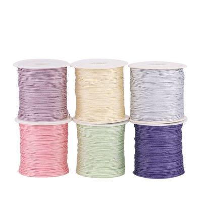 Nylon Suede Craft Thread for Beading Jade Nylon Thread Singal Color or Rainbow Color