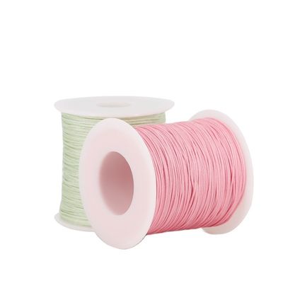 DIY Chinese Knot Nylon Braided Rope Taiwan Jade Thread Colorful Gold 0.8mm 1.0mm 1.5mm
