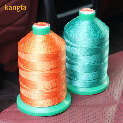 Low Shrinkage V-92 16oz. 6000Y White UV Bonded Polyester Thread for Upholstery Sewing