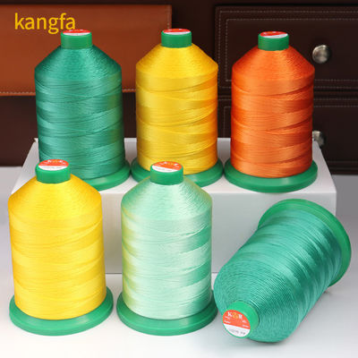 Low Shrinkage V-92 16oz. 6000Y White UV Bonded Polyester Thread for Upholstery Sewing