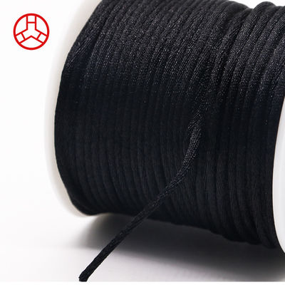 Spun Yarn Type Polyester Rat Tail Thread for Durable Knotting and High Wear Resistance