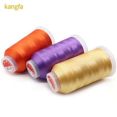 120d 2 5000y Embroidery Thread Polyester Embroidery Machine Thread for Weaving Knitting