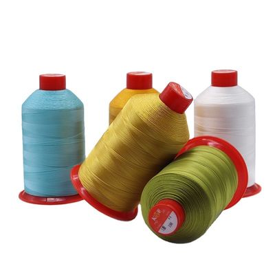 High Temperature Industrial Materials Bonded Nylon Polyester Tex70 210D/3 Thread Twisted