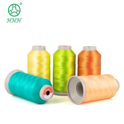 Polyester 50/3 Cotton 250 Yard Sewing Yarn Making Machine Thread 3Cord White 1000M Cone