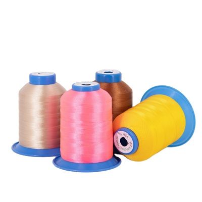 Polyester Strength Thread For Car Seat Leather Sewing High Tenacity
