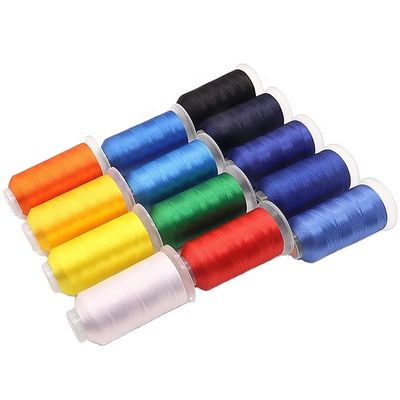 5000Yards Polyester Embroidery Thread 120D/2 for Computer Embroidery Weight/Cone 135g