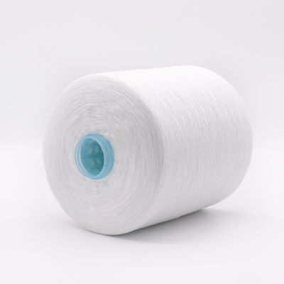 White 1.25kg 40/2 20/3 30/3 100% Spun Polyester Yarn for OEM in Raw White Pattern
