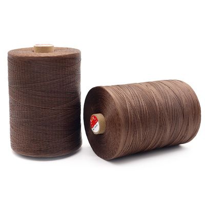 Colorfast Polyester 150d Flat Waxed Thread Suitable for Leather Sewing and Weaving