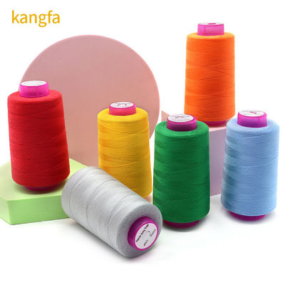 4 Large Cones of White Polyester Threads for Sewing Quilting Durable OEM ODM Accepted