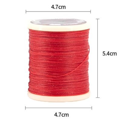30g 0.6mm High Tenacity Filament Cored Sewing Thread for Polyester Bonded Waxed Thread