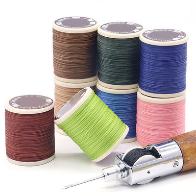 30g 0.6mm High Tenacity Filament Cored Sewing Thread for Polyester Bonded Waxed Thread