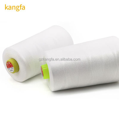 40/2 100% Polyester Sewing Machine Thread Black White Color For Clothing And Hoodie