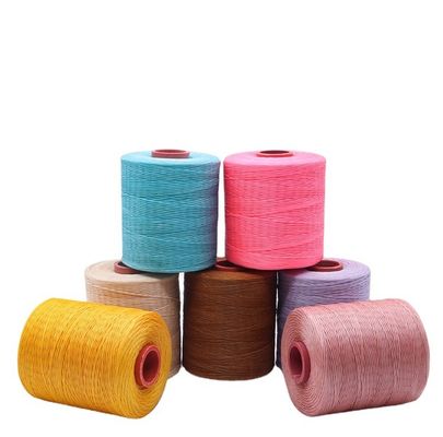 Flat Waxed Thread for Furniture Customization Projects Colorful Wax String