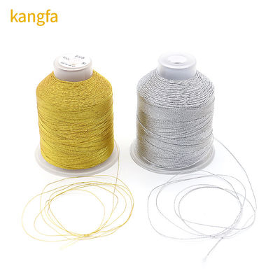 100g Gold And Silver Silk Muti-strands Polyester Metallic Yarn Thread for DIY Embroidery