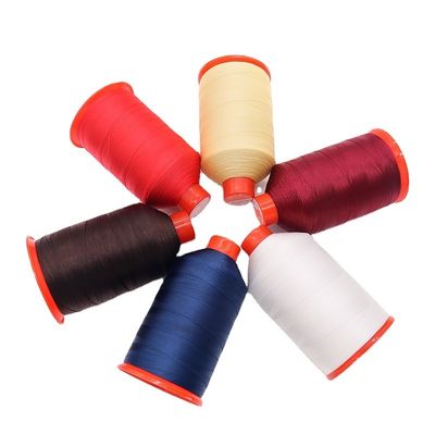 Polyester / Nylon Elastic 300d/2 420d/3 6.6 Bonded Weaving Thread Filament 250g/Cone