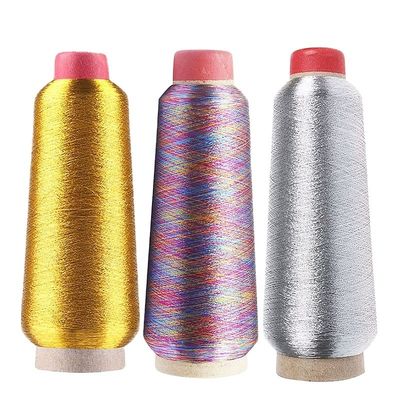 150d/2 Polyester Metallic Lurex Yarn for Embroidery M/MXH/MS Metal Thread at Competitive