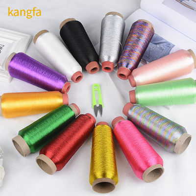 150d/2 Polyester Metallic Lurex Yarn for Embroidery M/MXH/MS Metal Thread at Competitive