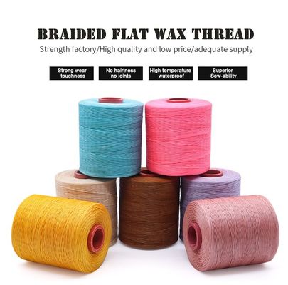 High Temperature Resistant Filament Yarn Type Waxed Thread for Sewing High Durability