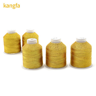 100% Polyester M Type Metallic Thread for MERCERIZED High Tensile Strength Embroidery