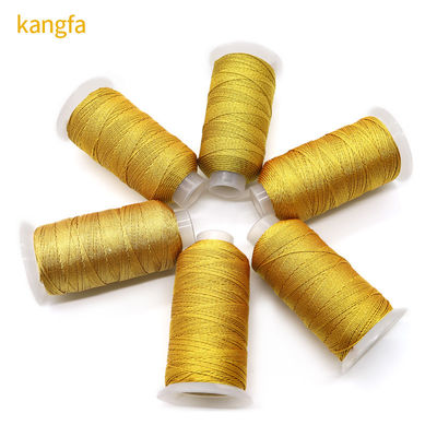 123g 6Ply Gold and Silver Silk Muti-Strands Embroidery Thread for Hand Craft Projects