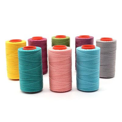 Heavy Duty Waxed Thread 420D/3 Yarn Count for Smooth and Durable Patchwork Sewing
