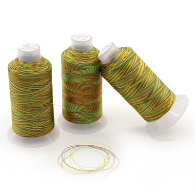 Rainbow Sewing Thread 100% Spun Polyester For Diy Cross-Stitch