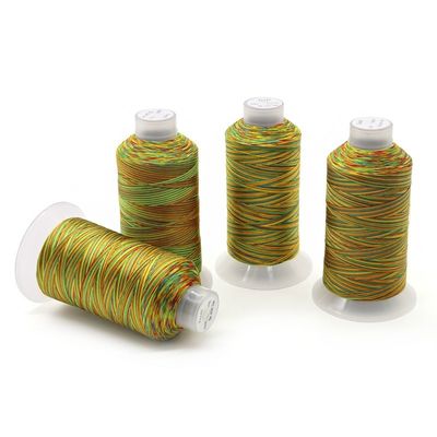 Rainbow Sewing Thread 100% Spun Polyester For Diy Cross-Stitch