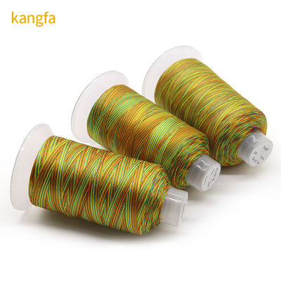 Rainbow Sewing Thread 100% Spun Polyester For Diy Cross-Stitch