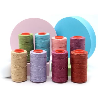 210D/3 Yarn Count Sewing Stitching Waxed Thread Cord Leather with OEM ODM Accpet