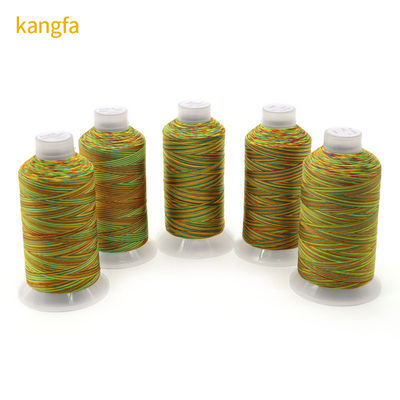 Rainbow Sewing Thread 100% Spun Polyester For Diy Cross-Stitch