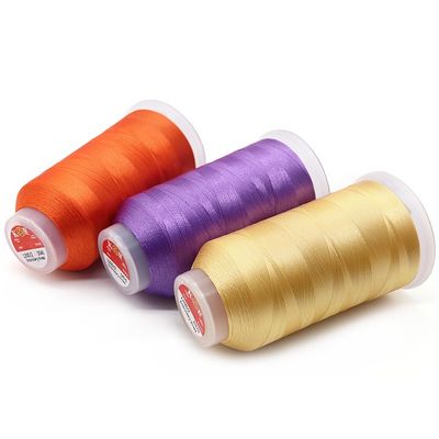 4000 Yard 120d/2 100% Polyester Filament Yarn 40s/2 for Embroidery Machine Boho 5000m