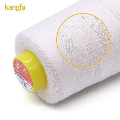 3000 Yard Overlock Cone Sewing Thread 100% Cotton for Machine Dyed Pattern OEM ODM